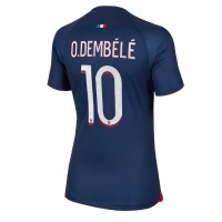 Paris Saint-Germain Ousmane Dembele #10 Hjemmedrakt Dame 2023-24 Kortermet